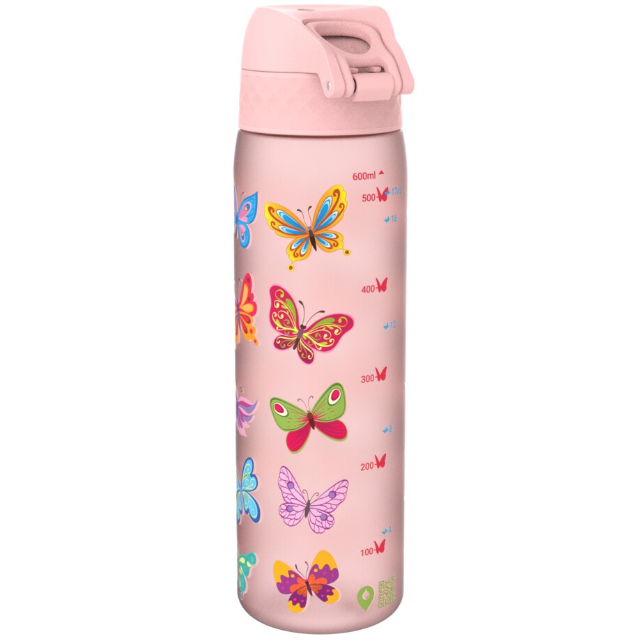 Butelka ION8 BPA Free I8RF500PRBFLY Butterflies