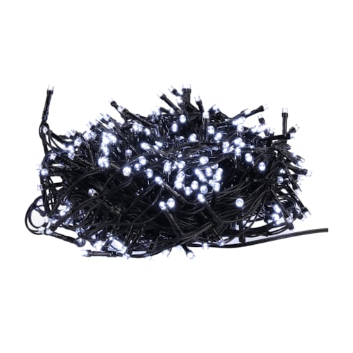 Lampki choinkowe zewnętrzne wewnętrzne 500 Led Zimny Biały Girlanda