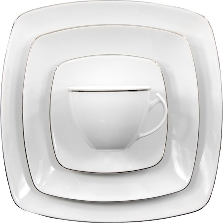 Garnitur do kawy dla 12 osób 27 el. Akcent Platynowa Linia 9718