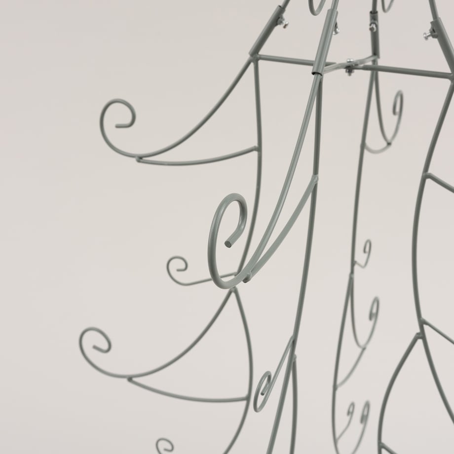 Choinka Everglow 160 cm boże narodzenie, święta, świąteczne, szary, 60x60x160 cm