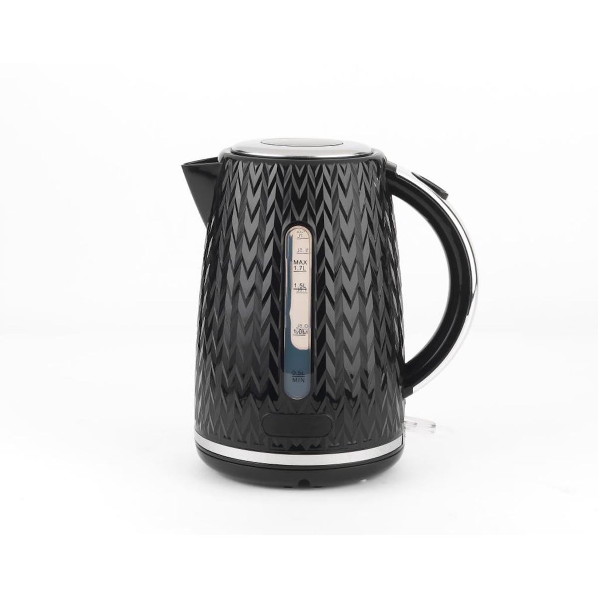 Czajnik czarny elektryczny 2200 W CHEVRON, 1,7 l