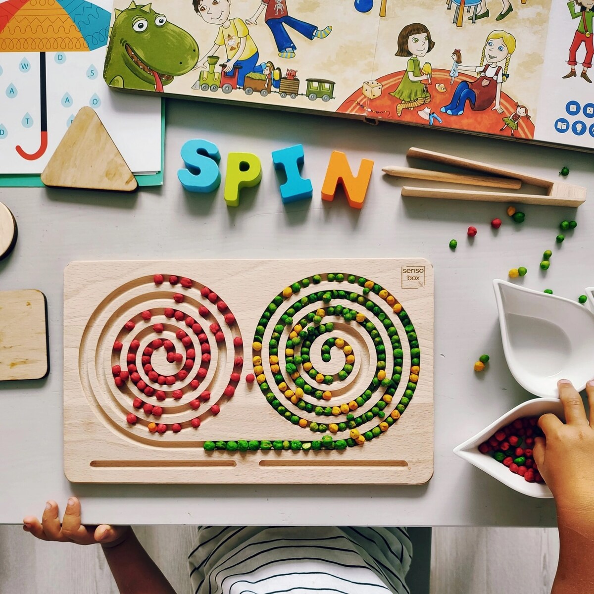 Tablica grafomotoryczna spirala