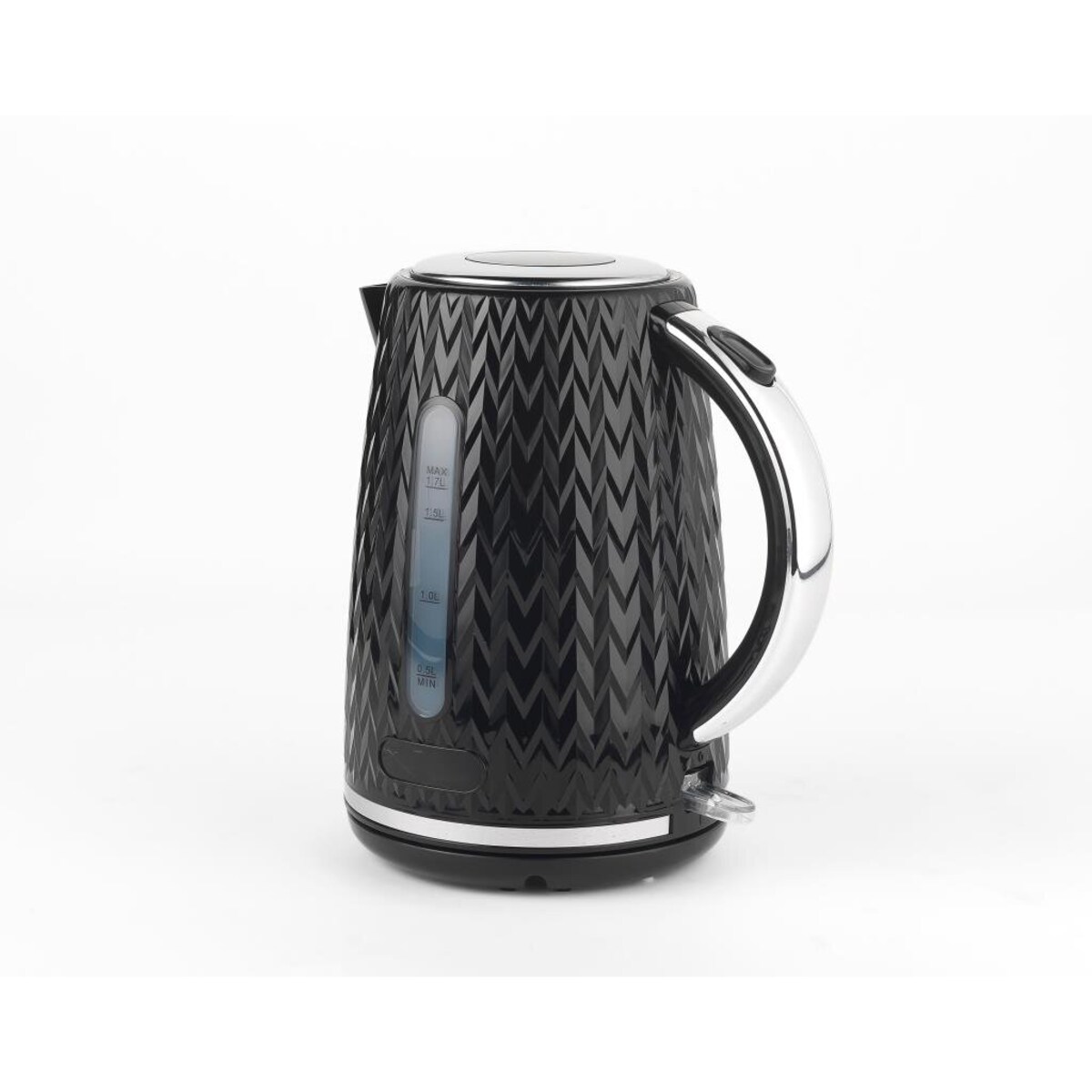 Czajnik czarny elektryczny 2200 W CHEVRON, 1,7 l