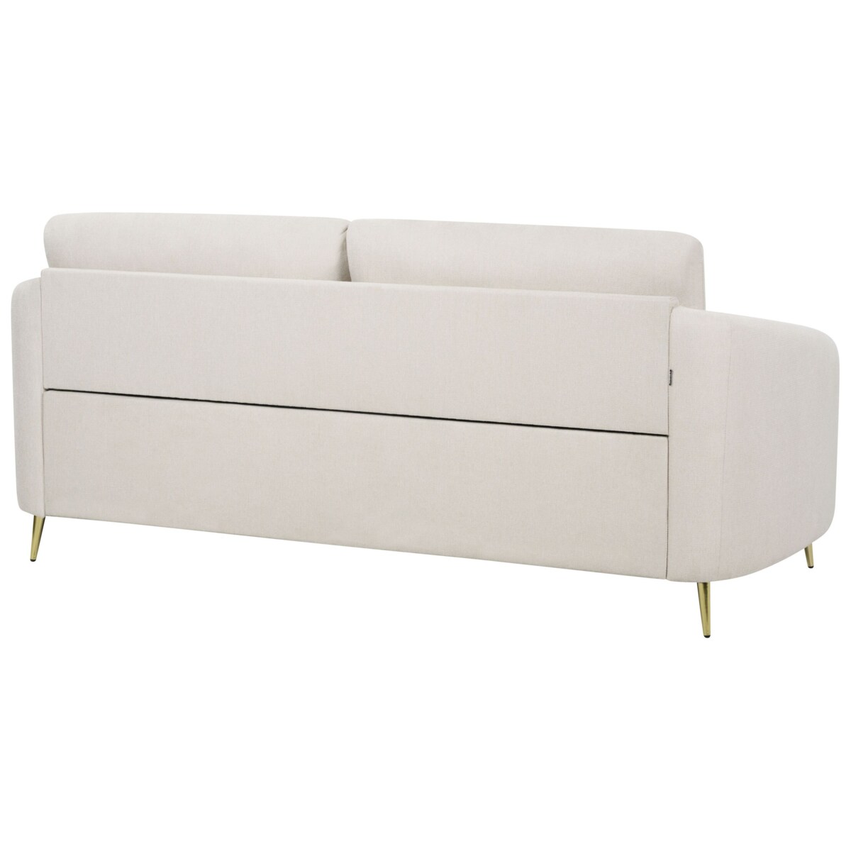 Sofa TROSA Beżowy dla 3 osób