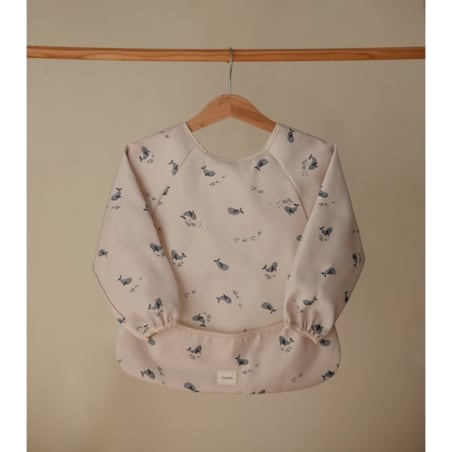 Mushie Śliniak z Rękawami Whales