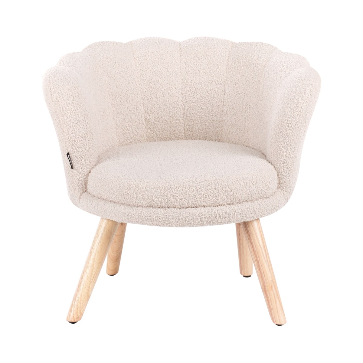 Fotel dziecięcy HALBY Boucle Jasnobeżowy