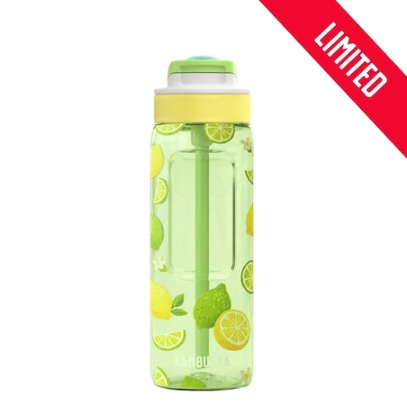 Butelka na wodę ze słomką Lagoon 750ml - Lemon Fresh