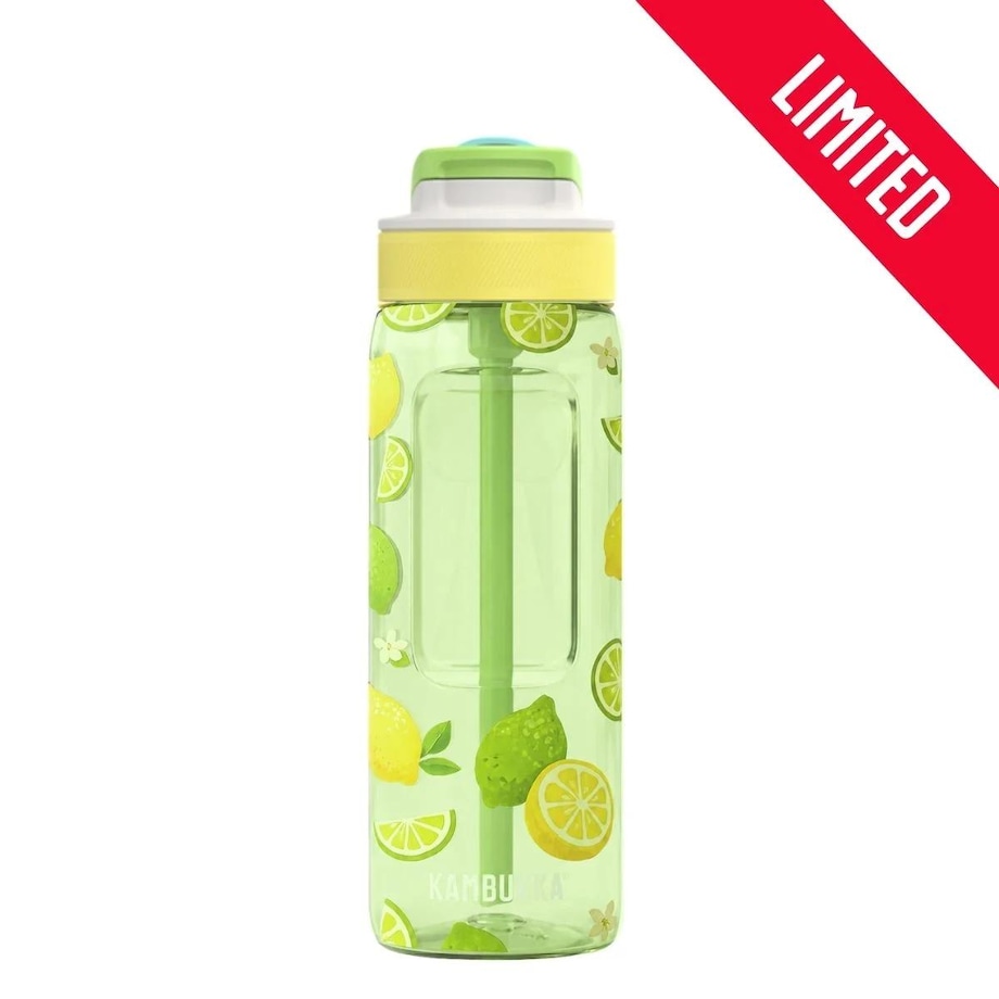 Butelka na wodę ze słomką Lagoon 750ml - Lemon Fresh