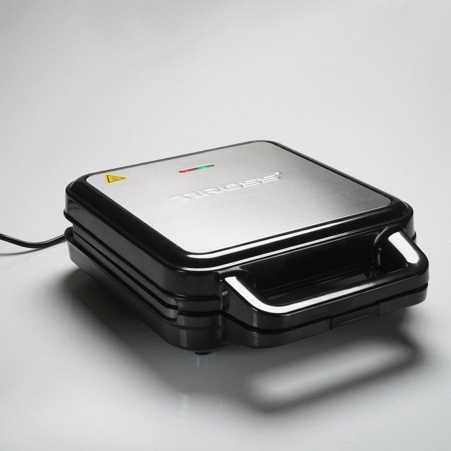 Opiekacz 3 w 1, 1200W, wymienne wkłady, gofry kanapki grill, TIROSS