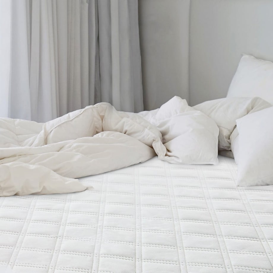 Ochraniacz na materac wodoodporny 200x220 gruby topper podkład