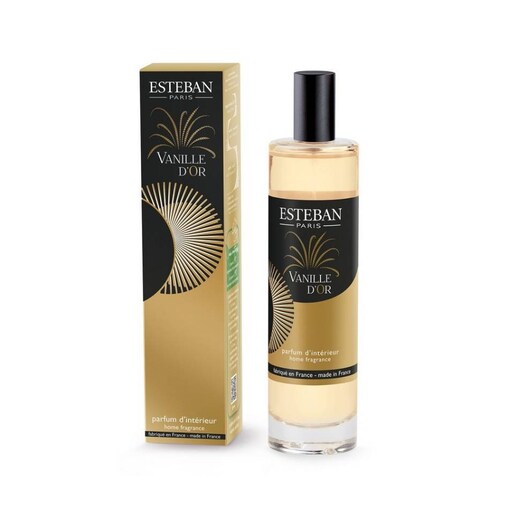 Spray zapachowy Vanille d'Or, 75 ml, Esteban
