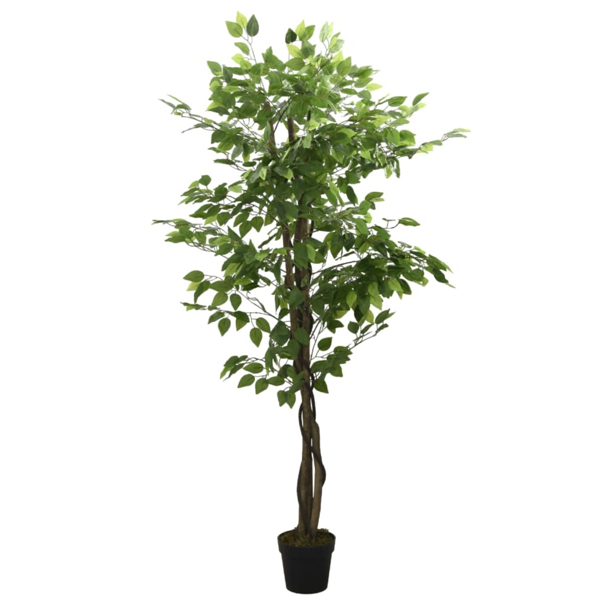 vidaXL Sztuczny fikus, 1008 liści, 180 cm, zielony