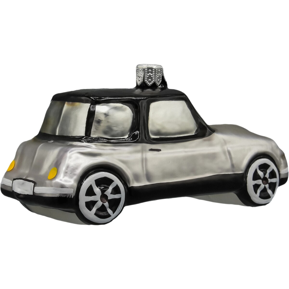 Bombka choinkowa: Samochód Mini Morris: szary