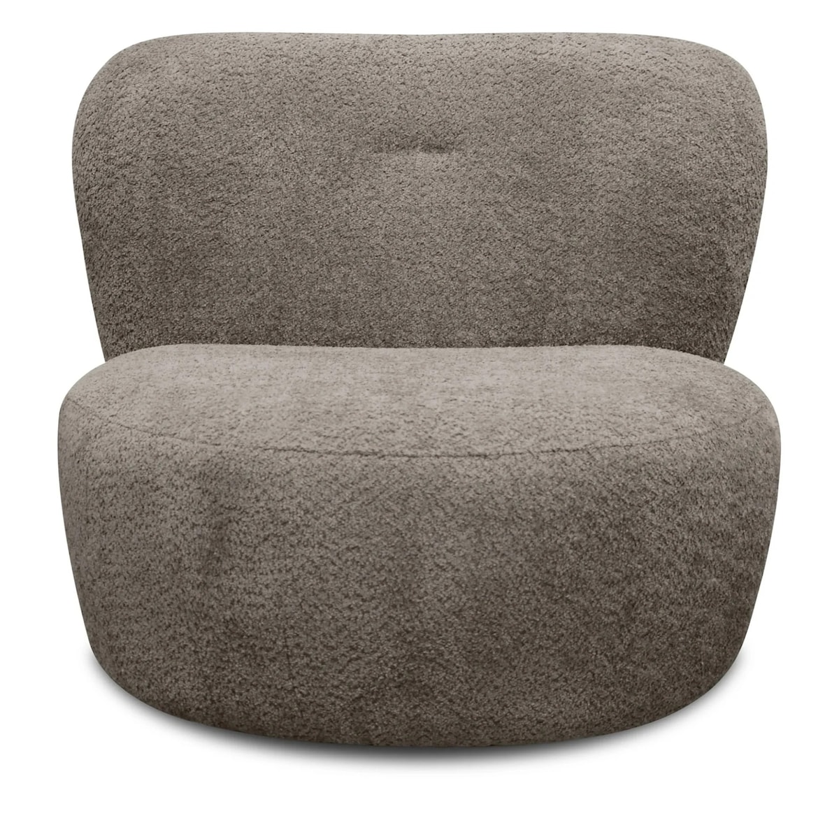 Fotel obrotowy 80x90x70 cm MARILIN - II brązowy