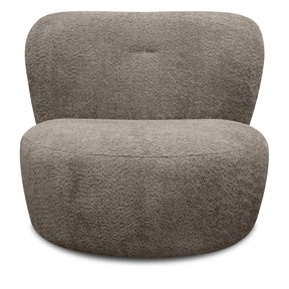 Fotel obrotowy 80x90x70 cm MARILIN - II brązowy