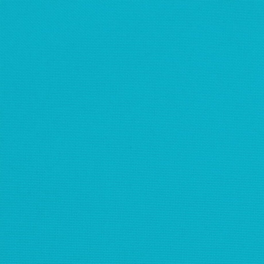 vidaXL Poduszki na krzesła ogrodowe, 4 szt., turkusowe, 50x50x3 cm