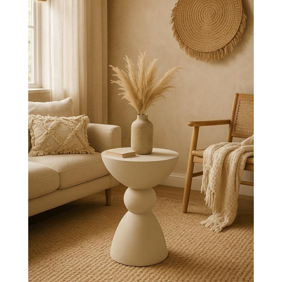 MaMaison stolik TADAO beżowy