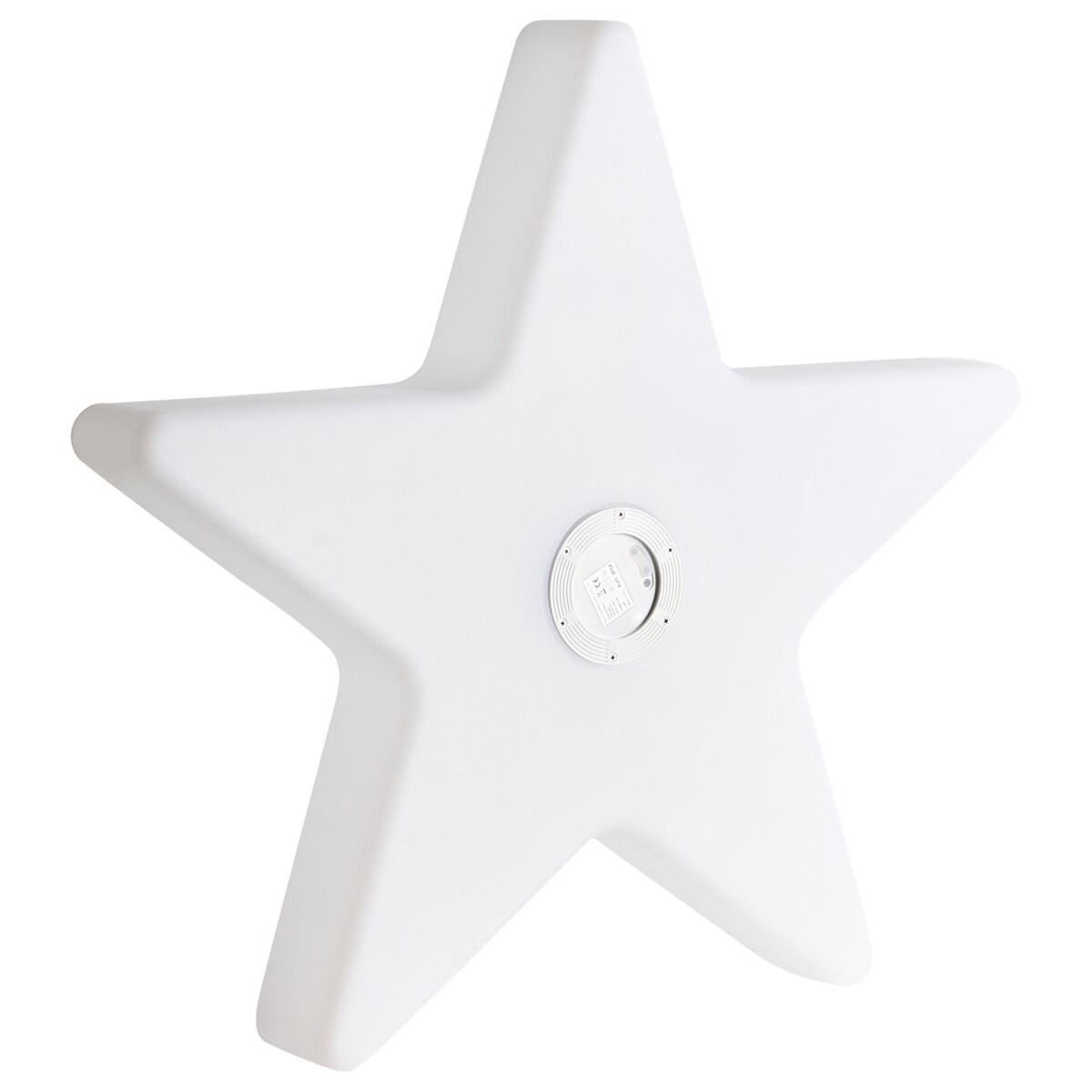 Lampa ogrodowa stojąca LED OLSAN Gwiazda 76 cm Biały