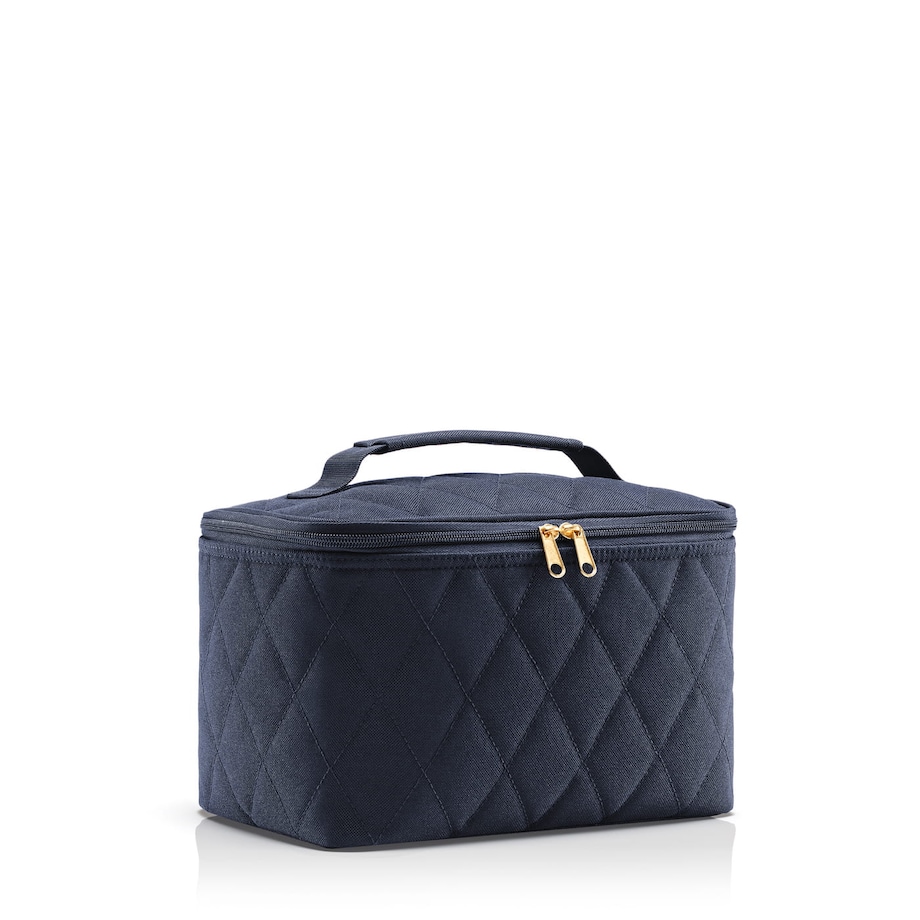 Kosmetyczka COSMETIC CASE, rhombus midnight gold