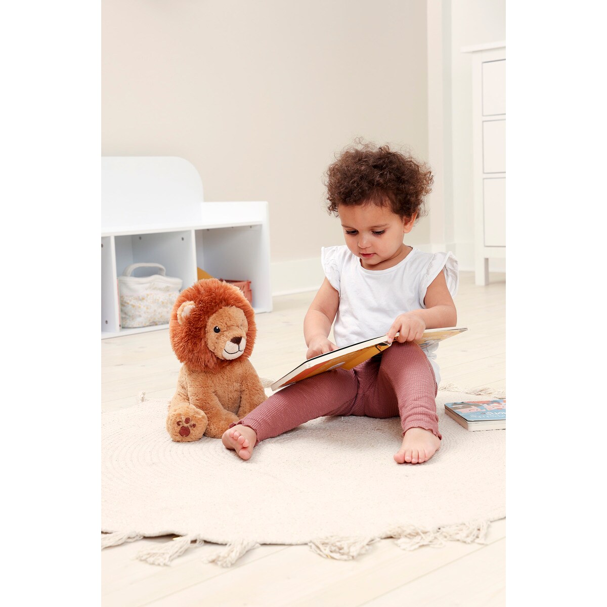 Szumiący lew z czujnikiem dźwięku i pozytywką - Cloud b® Louis Lion™ Smart Sensor