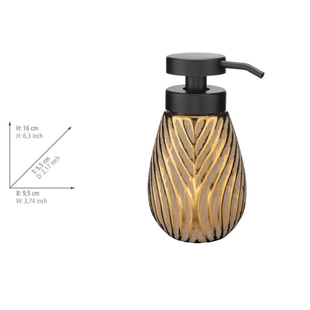 Ceramiczny dozownik IRDO, 330 ml