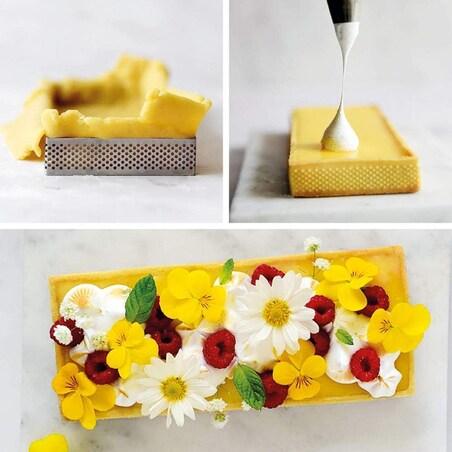 Rant cukierniczy prostokątny 10x29x2 cm