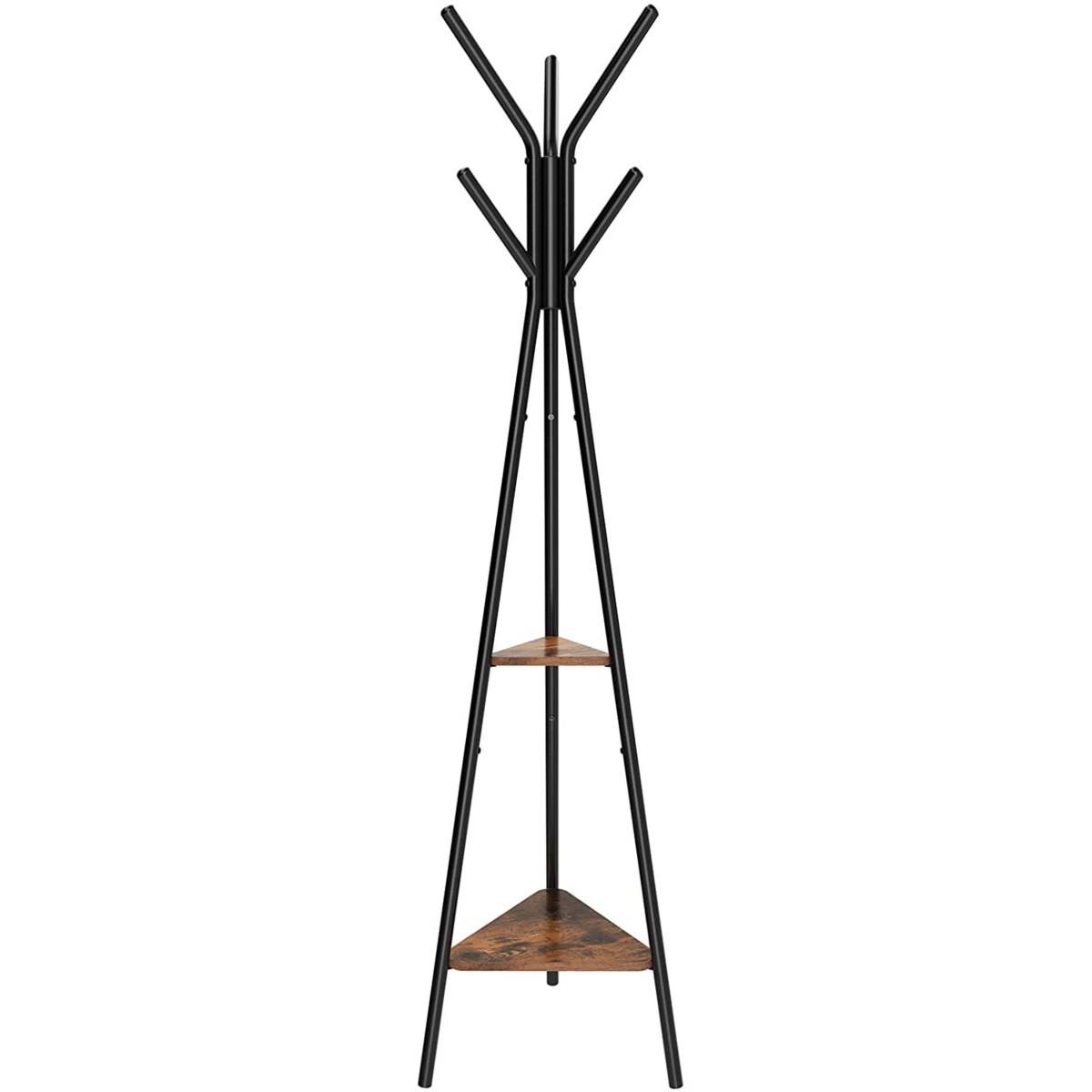 Wieszak Stojący Podłogowy Do Przedpokoju Brązowy