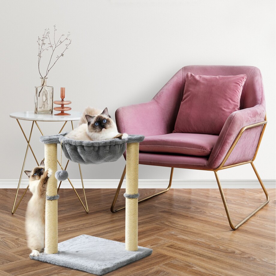 DRAPAK DLA KOTÓW SZARY 331667