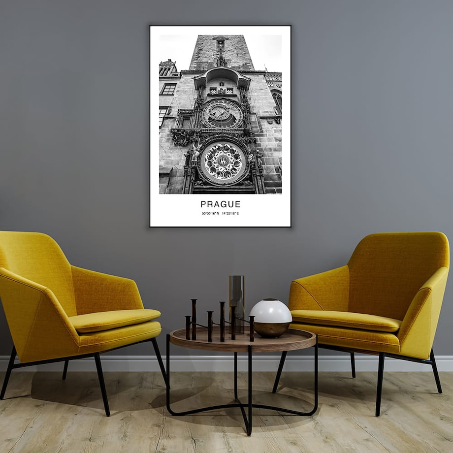 plakat prague 30x40 cm