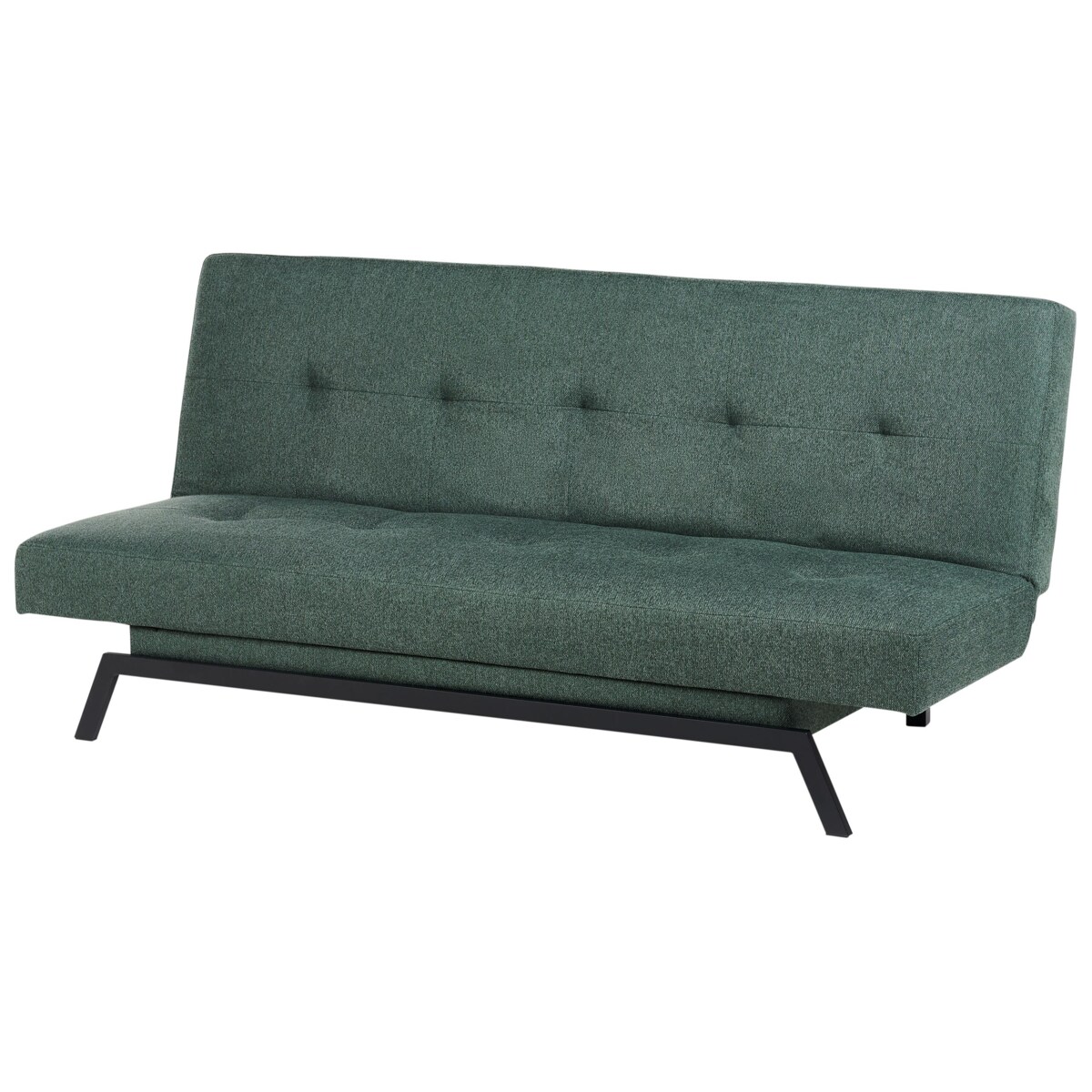 Sofa rozkładana zielona LEEDS