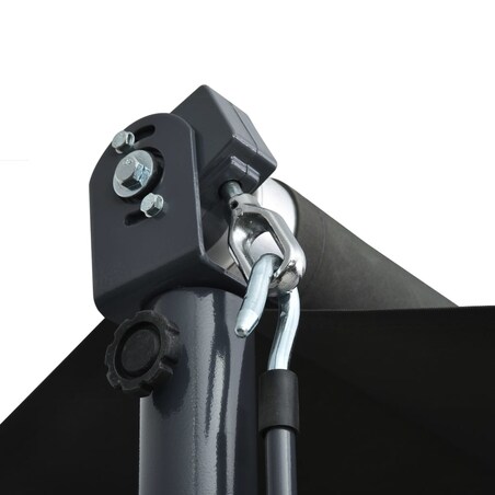 vidaXL Zadaszenie wolnostojące, 400x300 cm, antracytowe