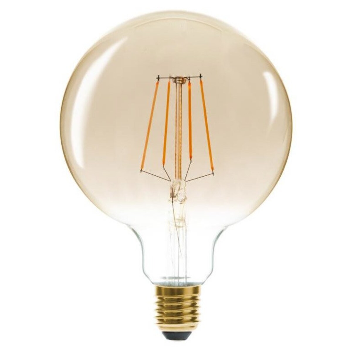 Żarówka dekoracyjna AMBREE LED szklana, G125 4W