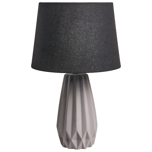 Lampa stołowa MONTAGUA Ceramika Szary
