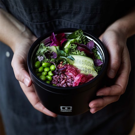 Termos obiadowy NEW Black Onyx Element, 550 ml, Monbento