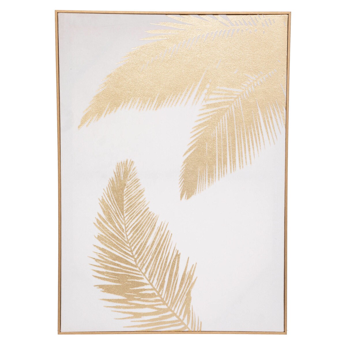 Plakat ścienny w ramie Tropikalne liście, 50 x 70 cm