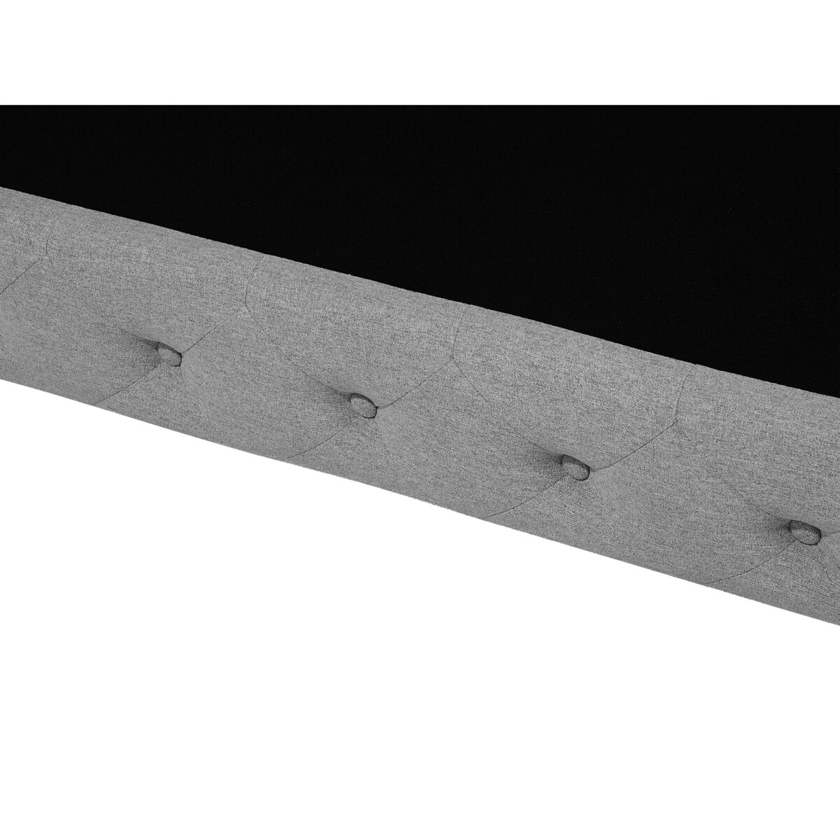 Sofa 2-osobowa szara VISSLAND