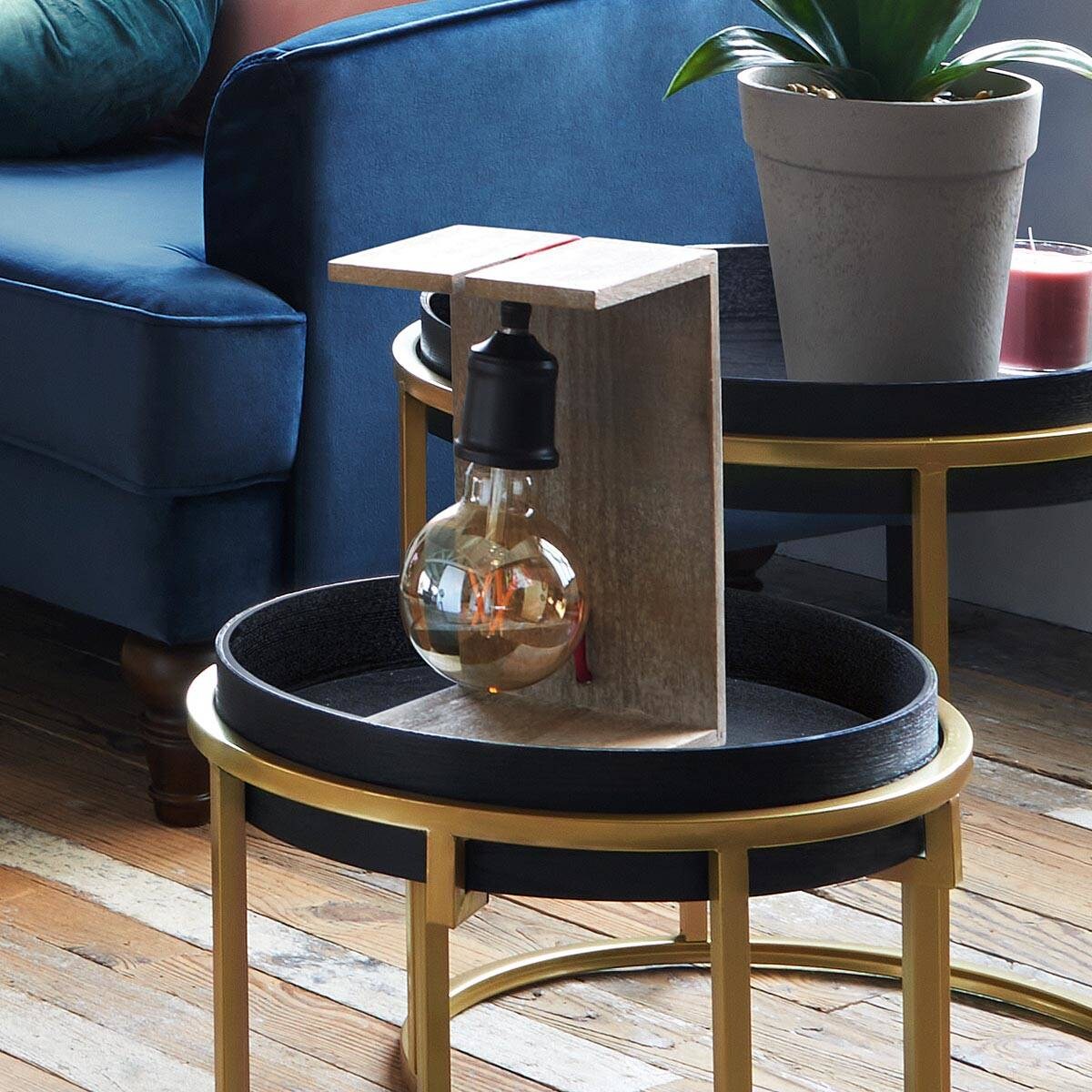 Stojak na żarówkę dekoracyjną CAJA, 25 cm