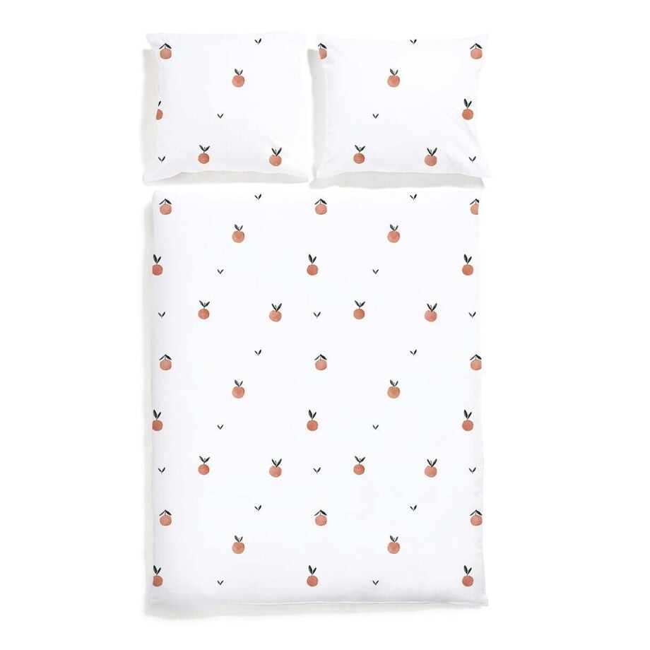 Pościel Mandarynki 160/200 + 2 x 50/60 cm