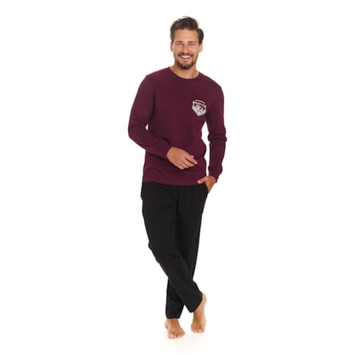 Piżama kolor fioletowy PMB.7139.BURGUNDY - XXL