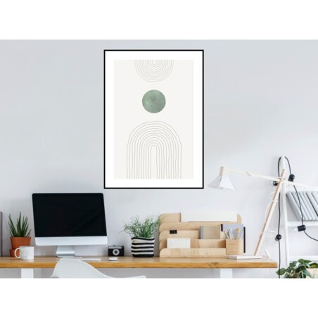 Poster Story, Plakat, Obraz - Zielony Łuk No1, wymiary 42 x 60 cm
