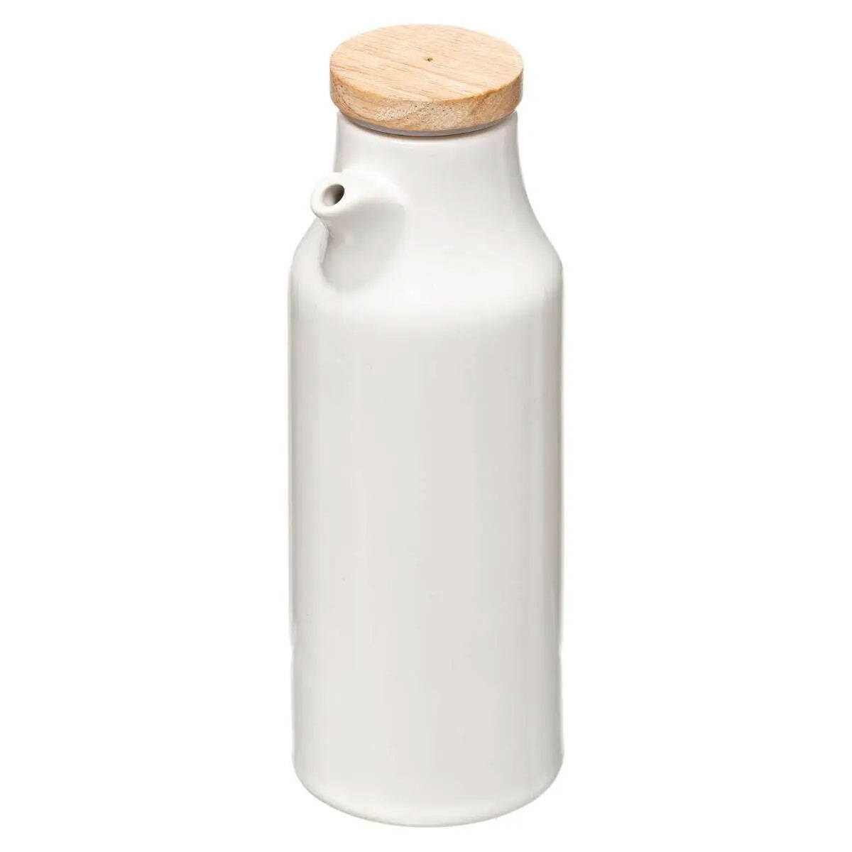 Dozowniki do przypraw na oliwę, ocet, sól i pieprz, komplet ceramiczny