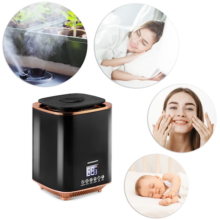 Nawilżacz powietrza ultradźwiękowy jonizator aroma Berdsen