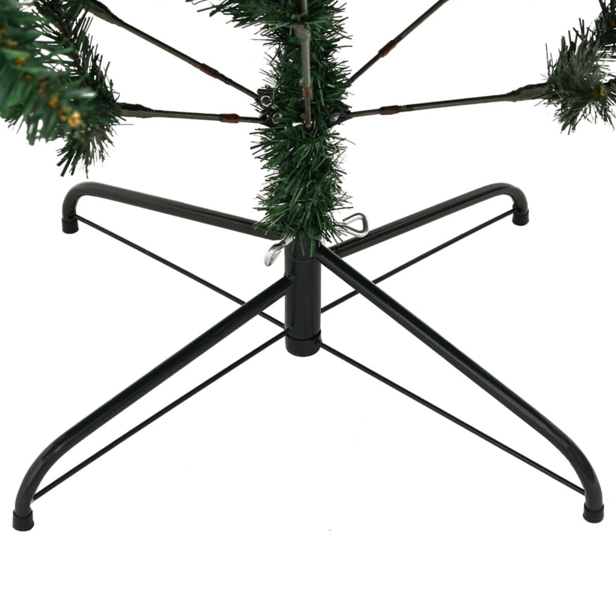 vidaXL Sztuczna choinka zawiasowa ze stojakiem, 240 cm