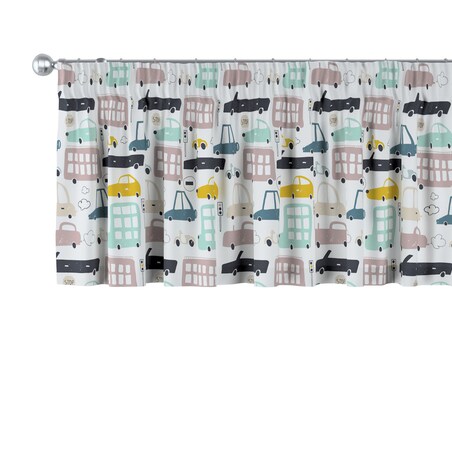 Lambrekin na taśmie marszczącej 130x40 kolorowy