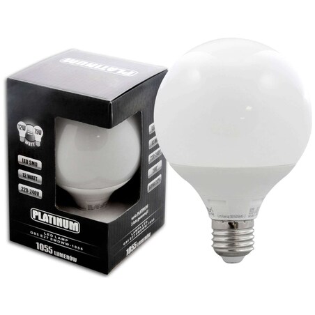 Żarówka PLATINUM 303868 Polux E27 G95 LED 12W 1055 lm 230V kulka biała ciepła 3000K