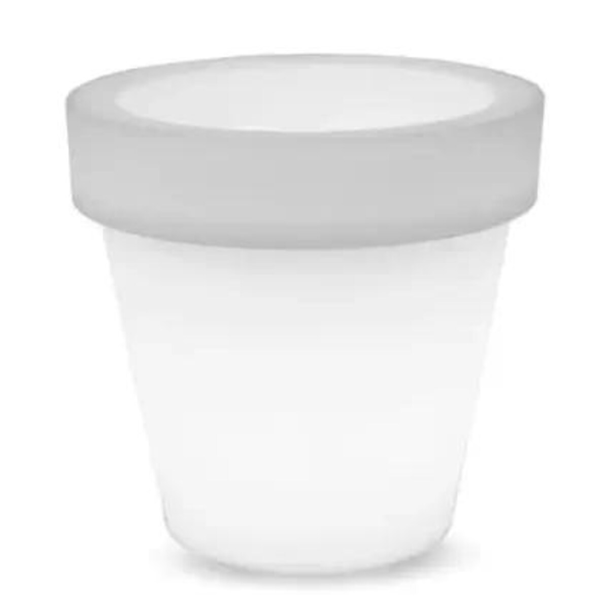 Prosta donica tarasowa Magnolia LUMMG045OFNW King Home IP65 cylinder biała