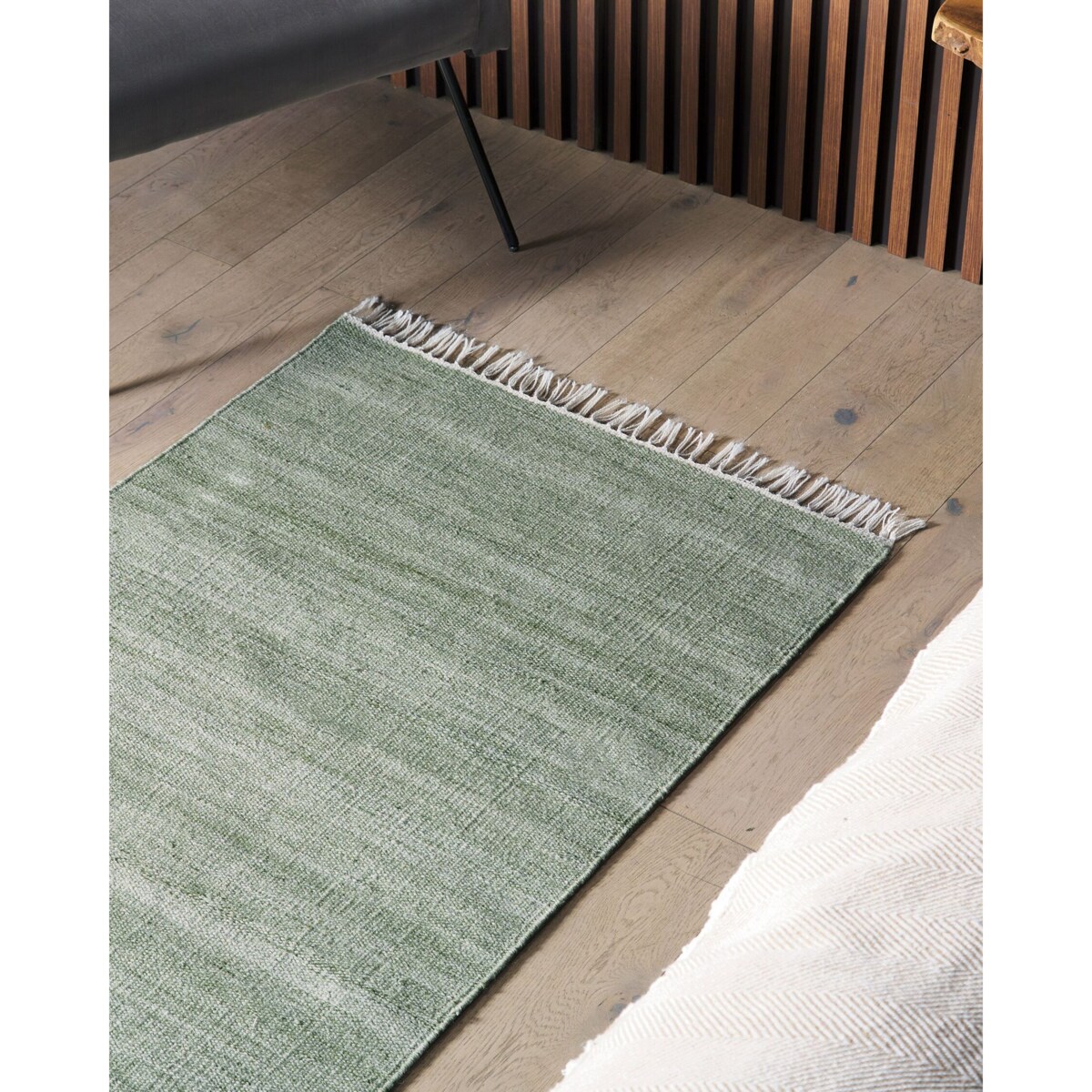 Dywan 80 x 150 cm jasnozielony MALHIA