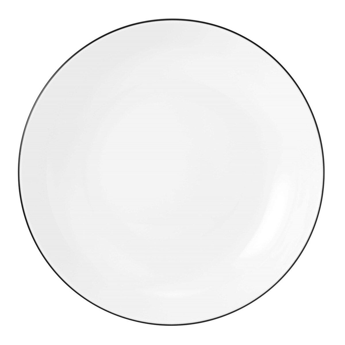 SELTMANN LIDO BLACK LINE Zestaw 6 talerzy do zupy 21 cm