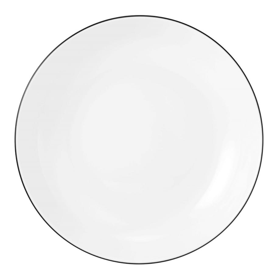 SELTMANN LIDO BLACK LINE Zestaw 6 talerzy do zupy 21 cm