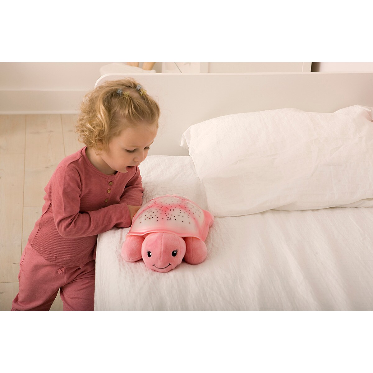 Projektor z pozytywką - Żółw różowy - Cloud b® Twinkling Twilight Turtle™